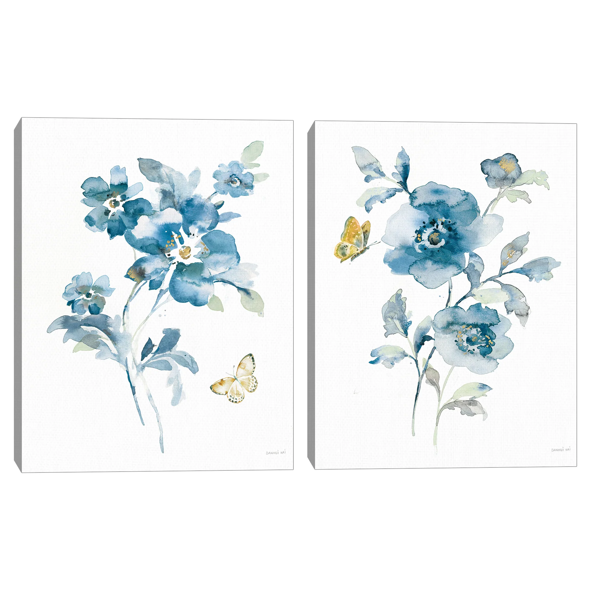 Blues of Summer I & II Gilded